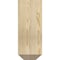 Ekena Millwork Legacy Craftsman Rough Sawn Bracket w/ Offset Brace, Douglas Fir, 8"W x 20"D x 20"H BKT0806X20X20LEC04RDF - alternate 4